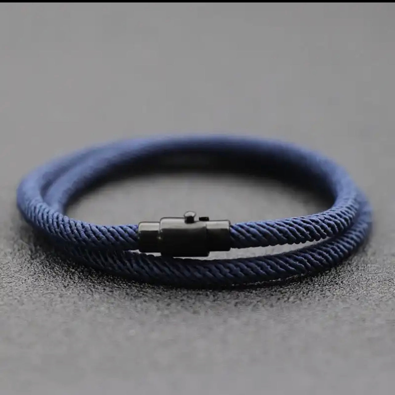 Mens Premium Rope Bracelet - Minimalistic design - FREE DELIVERY - FREE VELVET POUCH