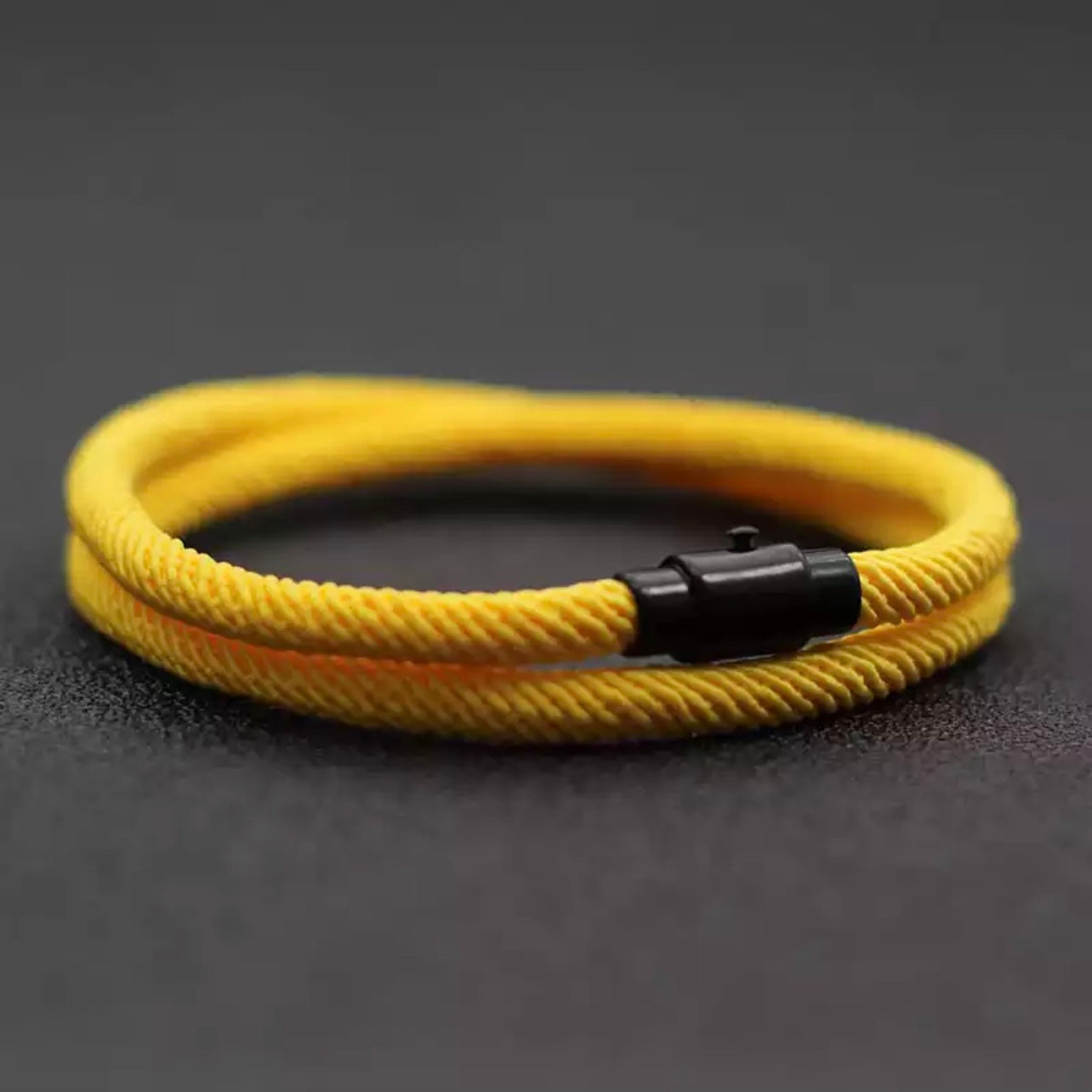 Mens Premium Rope Bracelet - Minimalistic design - FREE DELIVERY - FREE VELVET POUCH