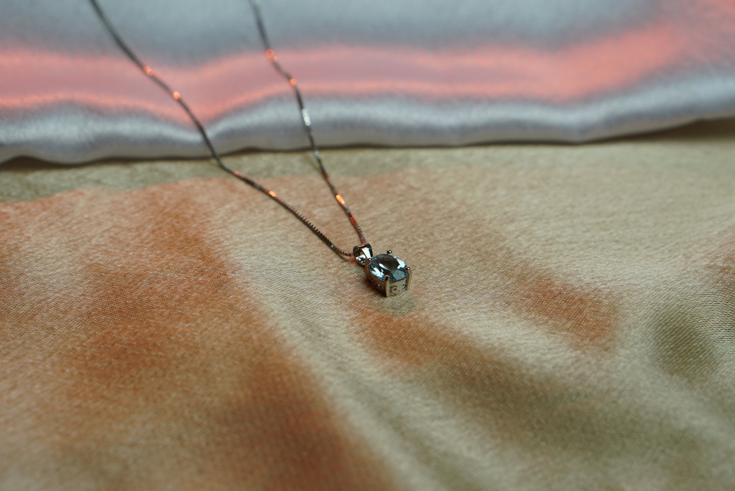 Blue Topaz Necklace